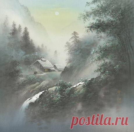 Творчество японского художника Koukei Kojima.