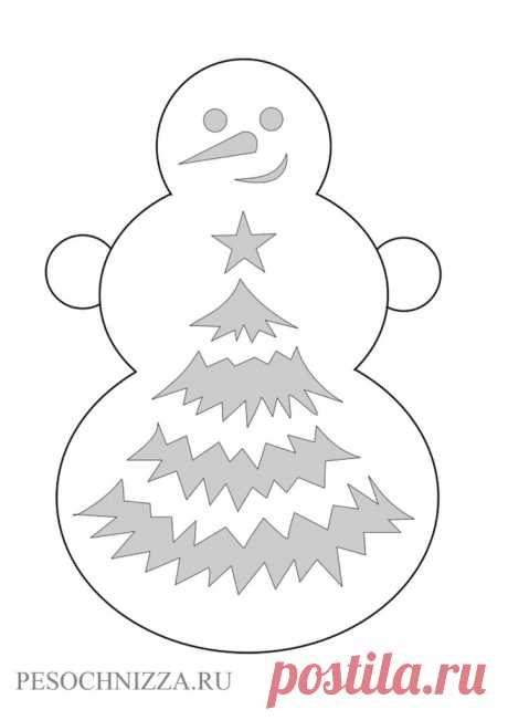 Новогодние вытынанки 2019. Год свиньи. | pesochnizza.ru