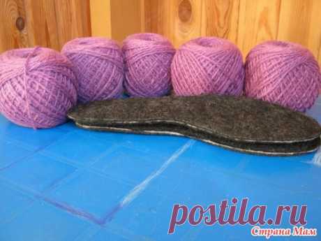 ДОМАШНИЕ САПОЖКИ КРЮЧКОМ. МАСТЕР-КЛАСС