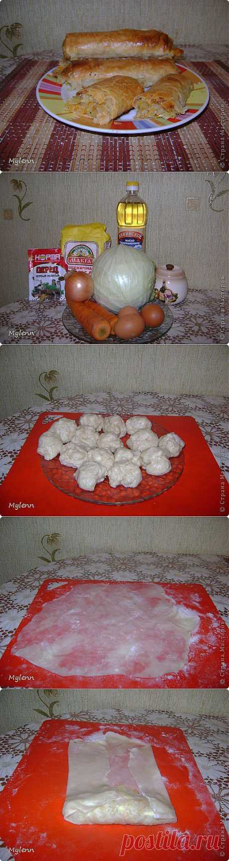 Капустные трубочки - необыкновенно лёгкое в исполнении и очень вкусное блюдо. Мастер-класс.