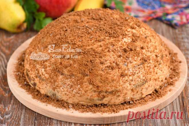 Торт из пряников с кремом из ряженки (готовить просто и очень вкусно) | Совет да Еда | Яндекс Дзен