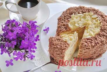 Торт СМЕТАННИК на Сковороде — Домашняя кулинария