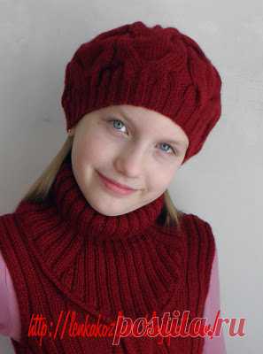 Мої іграшки та забавки: Берет (описание)