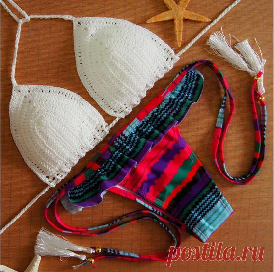 2016 шт альфа и каппа каппа Сексуальная с места Треугольник Бикини Купальники костюм купить на AliExpress