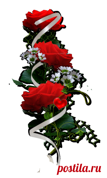 Цветочные композиции PNG