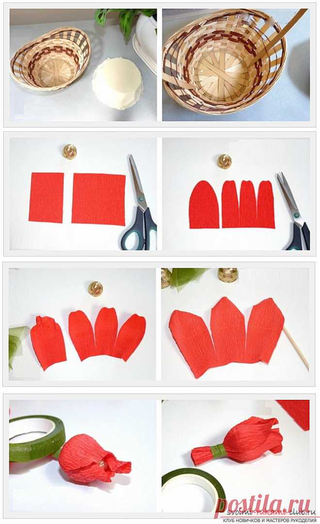 Как сделать конфетный букет из роз, пошаговые фото и инструкция создания роз из гофрированной бумаги с сердцевинками из конфет