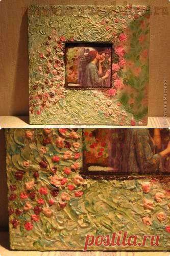 Мастера рукоделия - рукоделие для дома. Бесплатные мастер-классы, фото и видео уроки - Мастер-класс: Создание фактурных поверхностей в декупаже