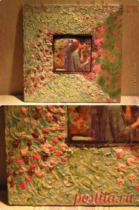 Мастера рукоделия - рукоделие для дома. Бесплатные мастер-классы, фото и видео уроки - Мастер-класс: Создание фактурных поверхностей в декупаже