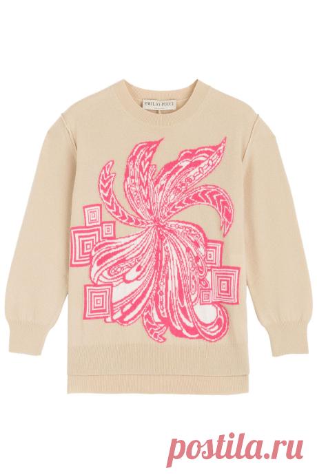 Wool-Cashmere Pullover from EMILIO PUCCI | Luxury fashion online | STYLEBOP.com