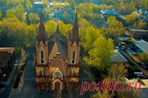 Ролик с кадрами летнего Красноярска с воздуха восхитил соцсети (видео) — НГС.НОВОСТИ Красноярск