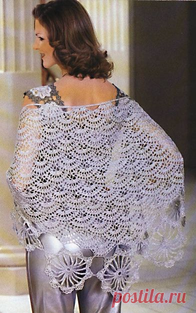 Изящная шаль |  Шали, палантины и шарфы