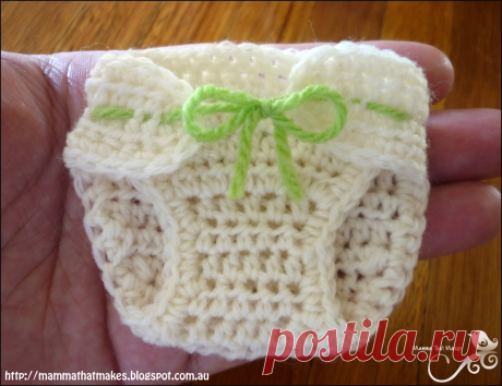 Мама, которая делает: выкройка микро-микро подгузника