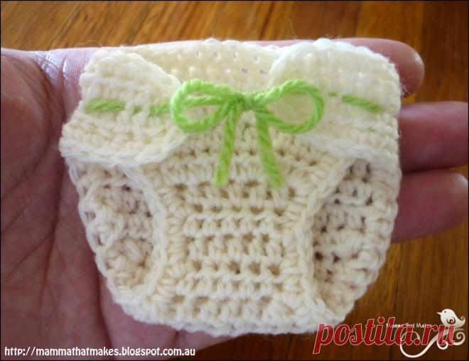 Мама, которая делает: выкройка микро-микро подгузника