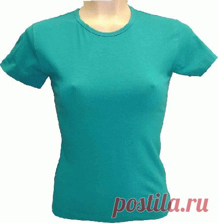 Выкройка футболки | WomaNew.ru - уроки кройки и шитья.