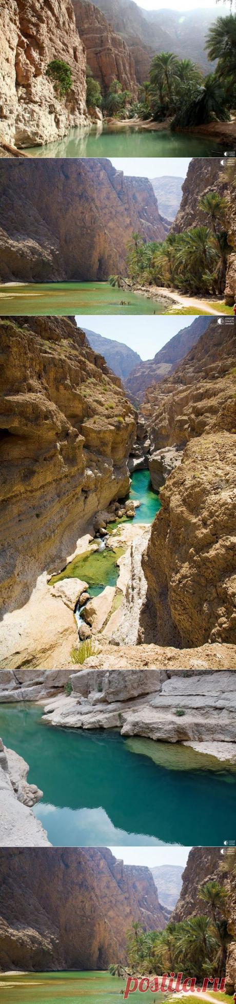 Оазис Вади Шааб в Омане - Путешествуем вместе