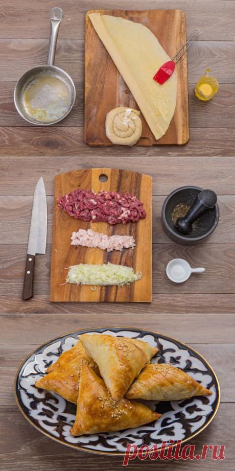 (+1) - Домашняя самса с бараниной | Любимые рецепты