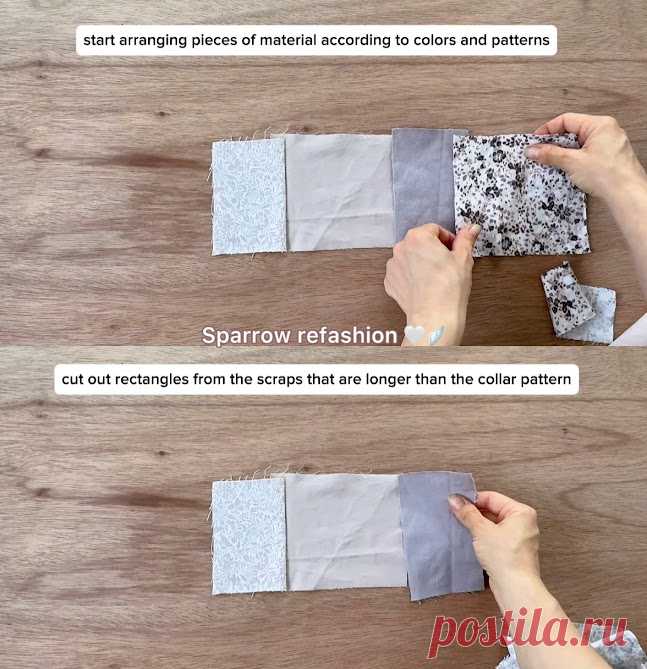 DIY Quilted Jacket Collar: Upcycle Fabric Scraps - Sparrow Refashion: A Blog for Sewing Lovers and DIY Enthusiasts