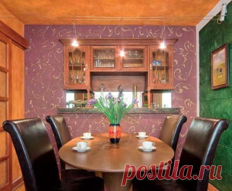 Объёмные узоры на стенах. Делаем сами | Наш дом