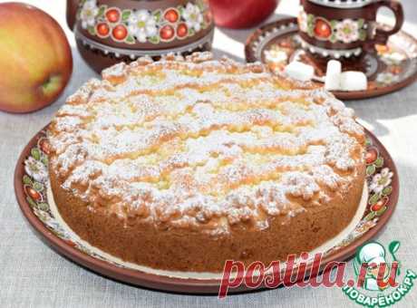 Пирог с яблоками «Нежный»