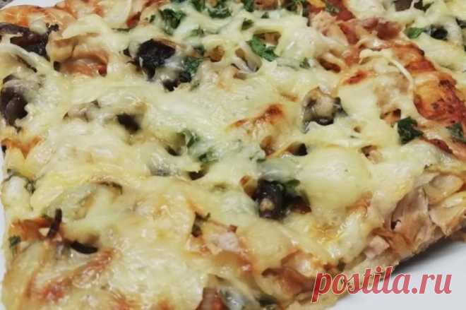 20 рецептов пиццы с курицей, которая готовится проще простого