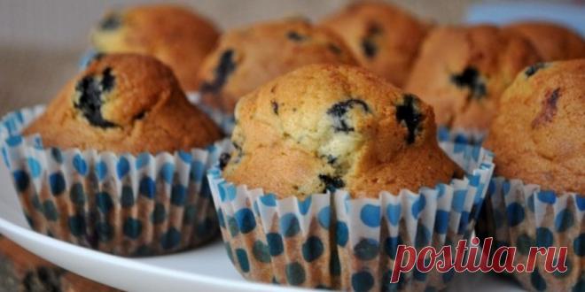 Маффины с черникой : Выпечка : Кулинария : Subscribe.Ru