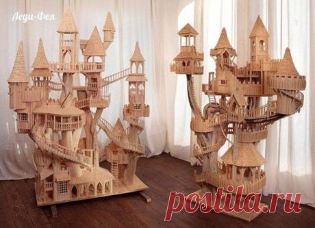 Сказочные деревянные домики Роба Херда. | Хозяин и Хозяюшка