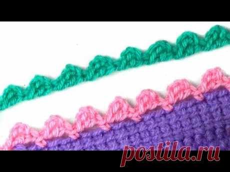 Простая волнистая кайма и тесьма