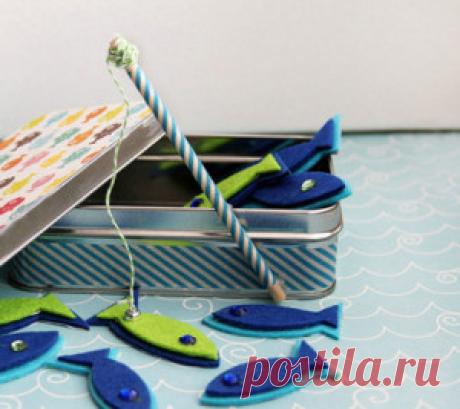 Мальчикам на 23 февраля. Рыбалка на магнитах. | ИГРУШКИ СВОИМИ РУКАМИ