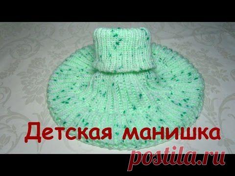 манишка спицами для начинающих - 96 роликов. Поиск Mail.Ru