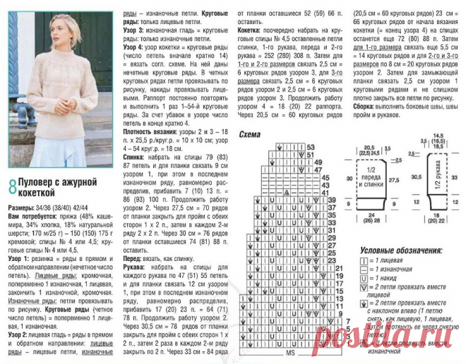 Фантастически прекрасные летние ажурные кокетки! 11 моделей с описанием | Рукоделие Светлана Лосева Вязание | Дзен