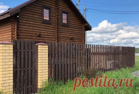 Красиво не значит дорого! Деревянный забор своими руками | Рабочая Молодежь | Пульс Mail.ru после приобретения участка для постройки дома первоочерёдным для нас стало возведение забора