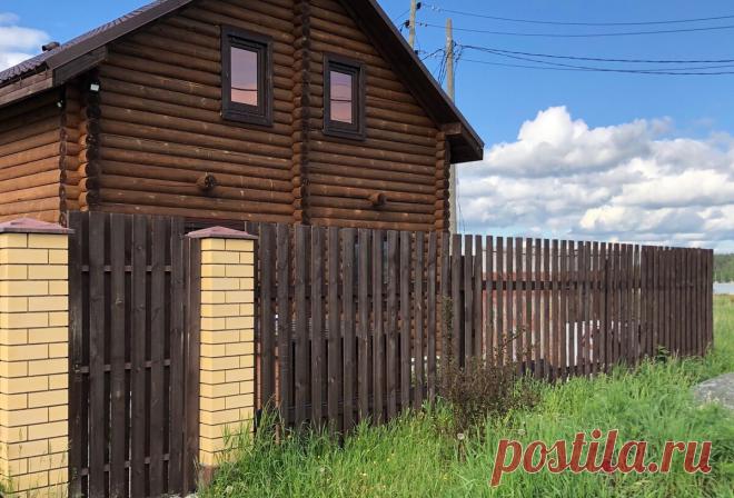 Красиво не значит дорого! Деревянный забор своими руками | Рабочая Молодежь | Пульс Mail.ru после приобретения участка для постройки дома первоочерёдным для нас стало возведение забора