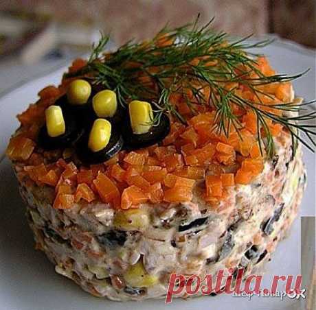 Очень вкусный салатик | Поваренный сайт