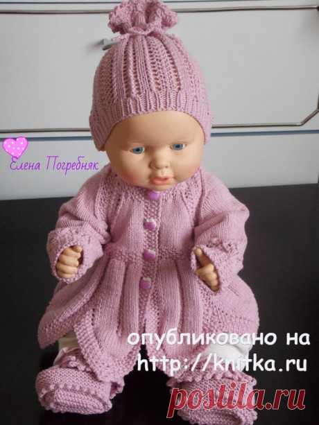 Комплект для новорожденных. Работа Елены Погребняк, Вязание для детей