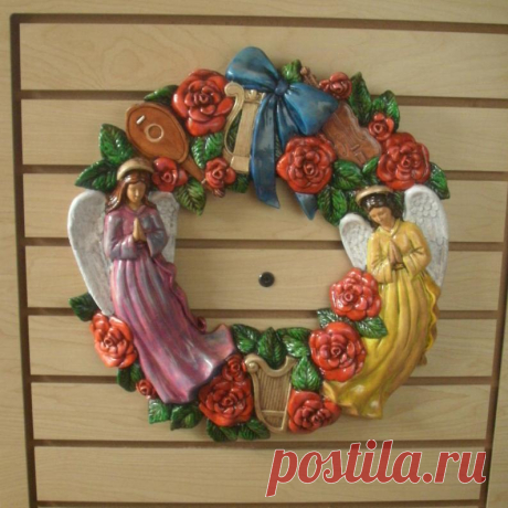 Angel Christmas Wreath door hanger Christmas decorations gifts | Etsy