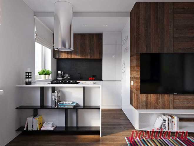 75 дизайнерских решений интерьера кухни гостиной 16 кв.м. с фото