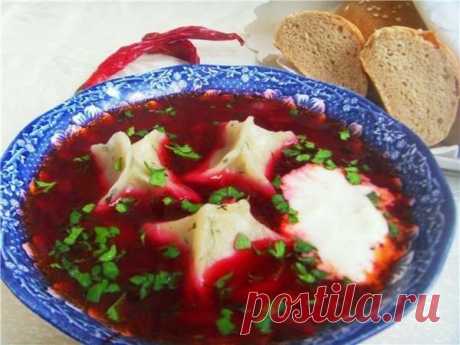 борщ с «ушками»
