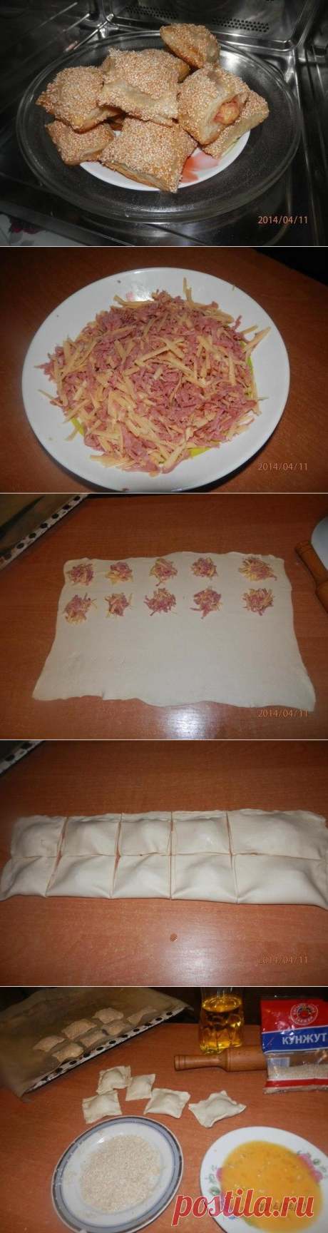 Как приготовить вкусняшки с сыром и колбасой. - рецепт, ингредиенты и фотографии