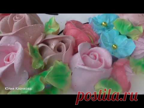 ТАК УКРАСИТЬ ОЧЕНЬ ЛЕГКО. Как быстро и красиво украсить тотр. Торт  на День рождение.