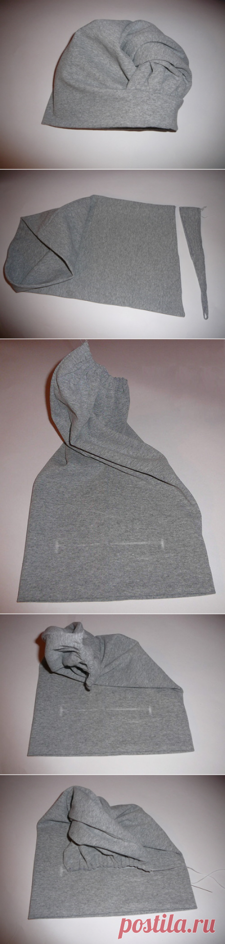 Пошив трикотажной шапочки, фото мастер-мастер класс .