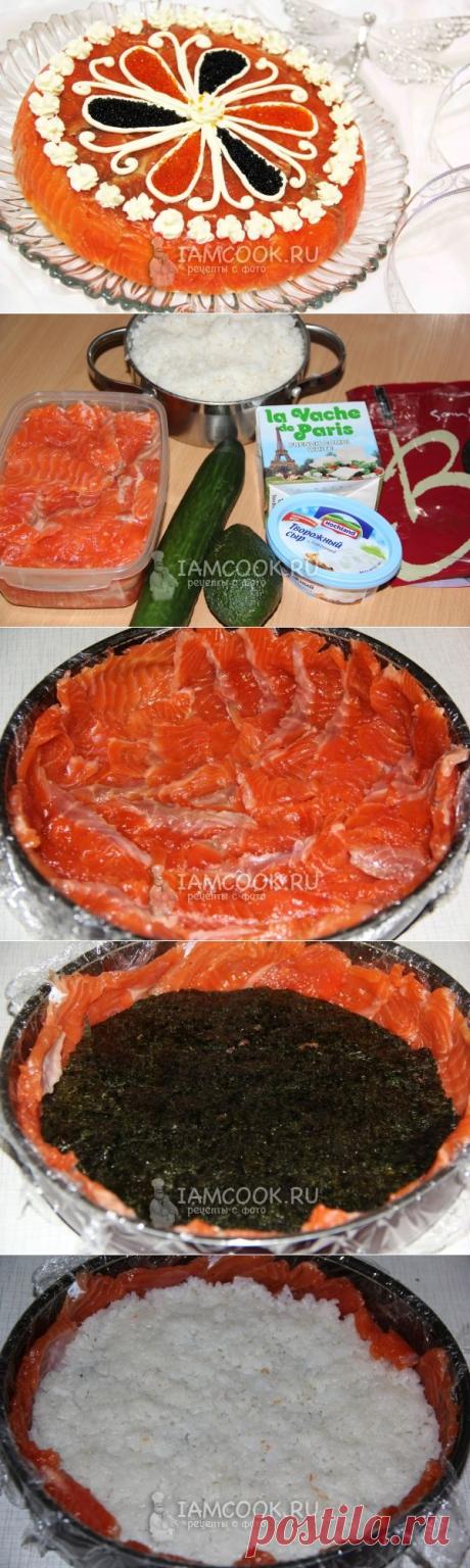 Рыбный торт - украшение любого праздничного стола;) - Вкусные рецепты