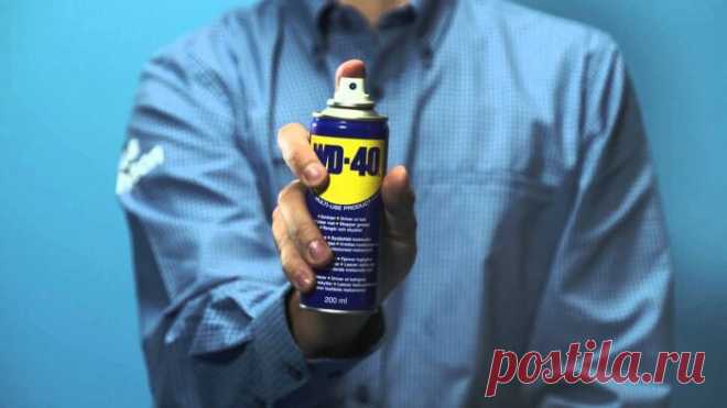 Как не следует использовать WD-40, если не хочется испортить автомобиль