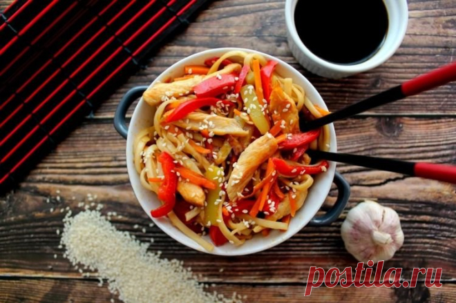 20 вкуснейших рецептов лапши удон