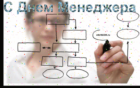 Мы желаем Вам деньжат
И диван из кожи,
Авто, мото и Ipad.
Менеджер Вы всё же! Открытки на День менеджера!