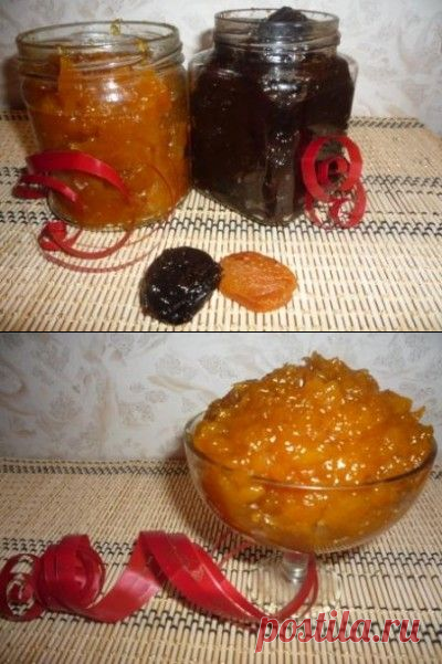Джем из чернослива или кураги : Варенье