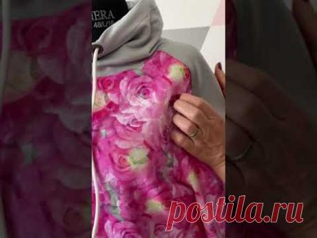 Спортивный костюм с оригинальной толстовкой. Яркая толстовка своими руками. Моделирование и раскрой