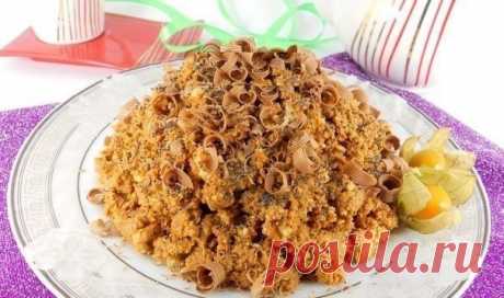 Торт "Муравейник" без выпечки - Пошаговый рецепт с фото своими руками Торт "Муравейник" без выпечки - Простой пошаговый рецепт приготовления в домашних условиях с фото. Торт "Муравейник" без выпечки - Состав, калорийность и ингредиенти вкусного рецепта.