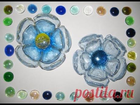 DIY Цветы из пластиковых бутылок. Мастер-класс \ Flowers from plastic bottles \ Handmade