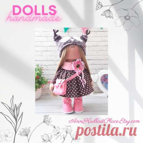 Muñecas Bonita Tilda Doll Rag Doll Handmade Doll Nursery Doll | Etsy