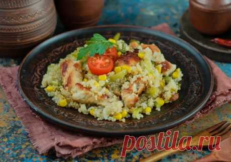 Киноа с индейкой и овощами: рецепт пошаговый с фото | Меню недели